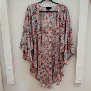 Steve Madden Vibrant Floral Kimono